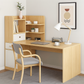 Desk 140x 50x 140 cm - wooden and white- AZ1179