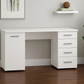 Desk 140 x 60 x 75 cm - White - AZ1011