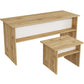 Desk 140x 60 x 75 cm - White - AZ1083