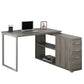Desk 120 x80 x 50 cm - Gray - AZ1096