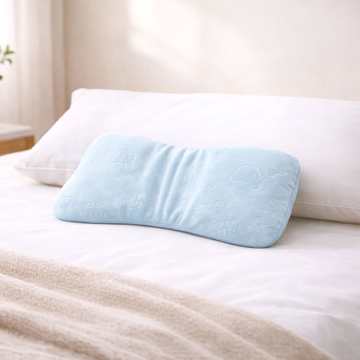 Memory Foam Pillow (Newborn to 6 Months) - Simba - Blue - 48×28 cm - AZ50062