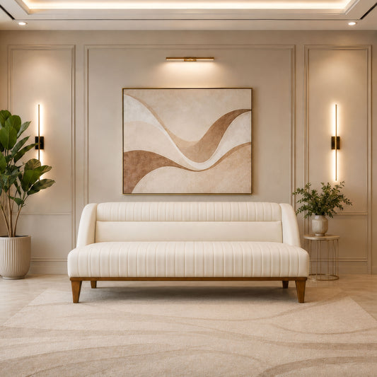 Office Sofa Set – Beige - Caesar