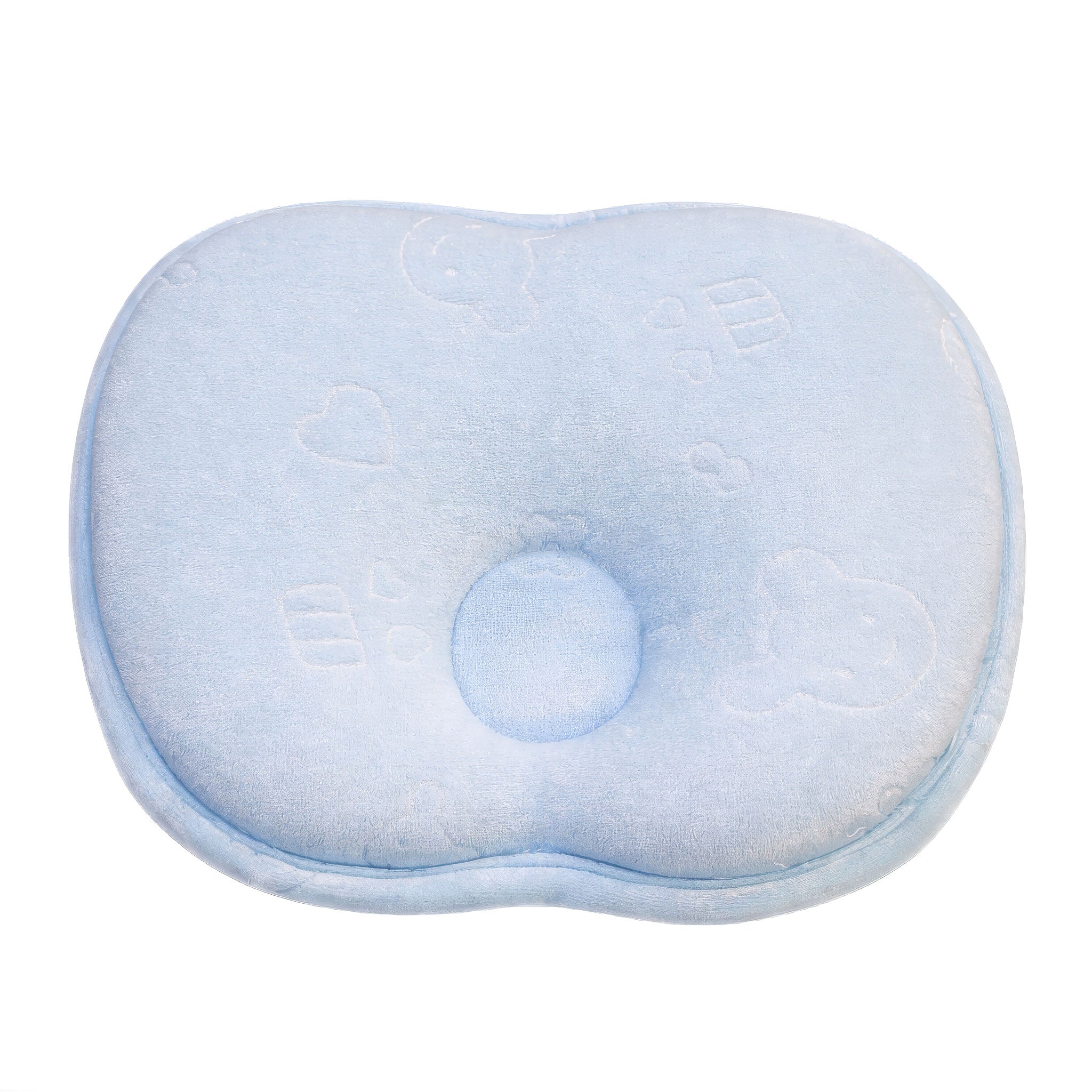 Memory Foam Pillow (Newborn) - Kiara - 35*35 cm - Blue - AZ50067