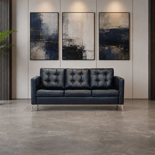 Office Sofa Set – Black - Elif
