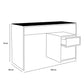 Desk 120 x60 x74cm -wooden & white - AZ1099