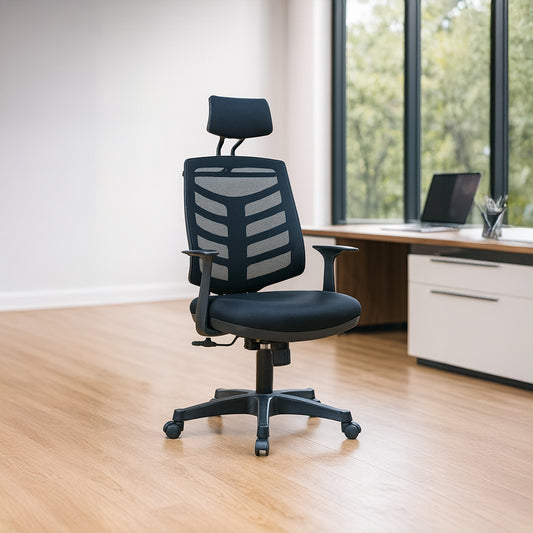 HIGH Back Office Chair 120*65*65 cm - Black - Piramit
