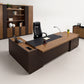Desk 75*180*80 CM - Brown - AZ1201360