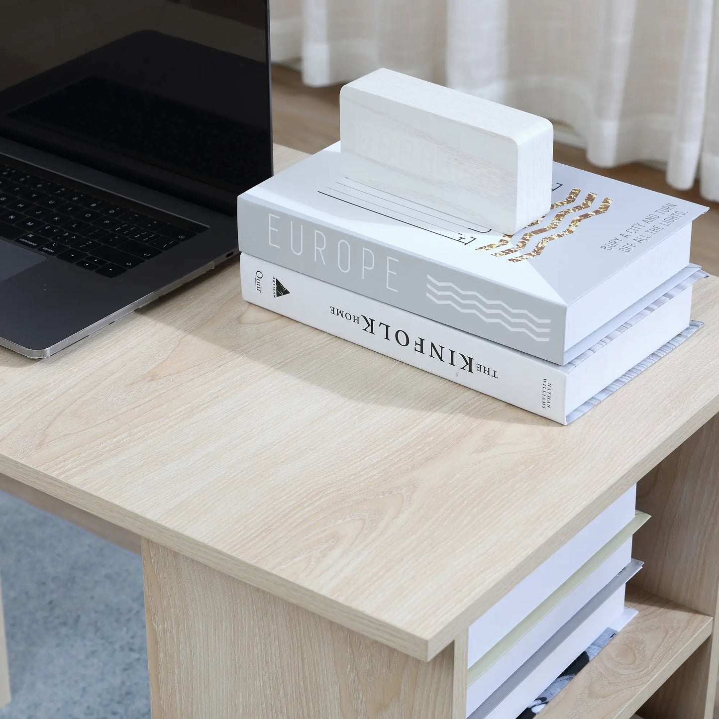 Desk 120 x 40 x 75 cm - Brown - AZ1069