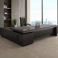 Manager's desk 220 x 160 x 80 - Brown - AZ1102