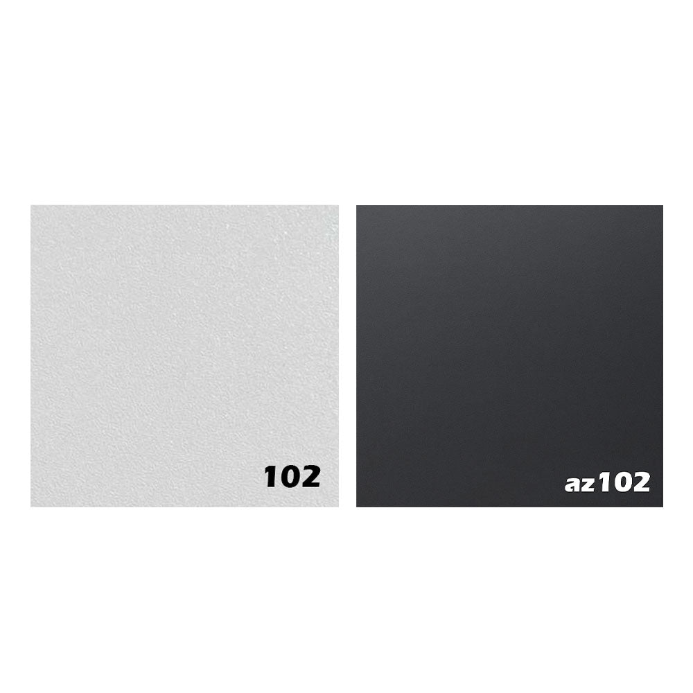 Desk 200×160×75 cm + Side Unit – White and Grey – AZ1266