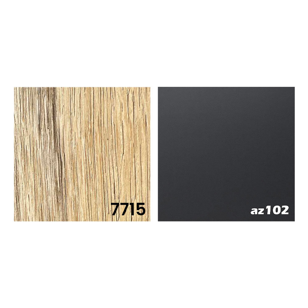 طاولة تلفزيون، 220 × 35 × 45 سم – خشبي ورمادي – AZ30027
